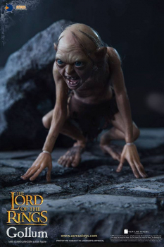 Gollum Actionfigur 1:6, Der Herr der Ringe, 19 cm