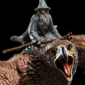 Gandalf on Gwaihir Statue