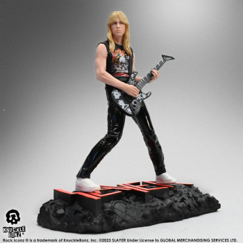 Jeff Hanneman Statue 1:9 Rock Iconz, Slayer, 22 cm