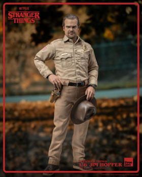 Jim Hopper Action Figure 1/6, Stranger Things, 32 cm