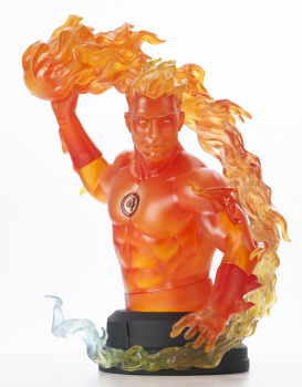Human Torch Bust 1/6, Marvel Comics, 18 cm
