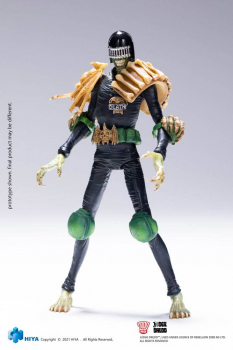 Judge Death Action Figure 1/18 Exquisite Mini, 2000 AD, 10 cm