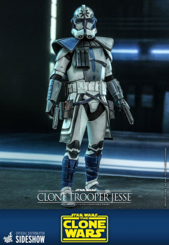 Clone Trooper Jesse Action Figure 1/6 Television Masterpiece Series, Star Wars: The Clone Wars, 30 cm