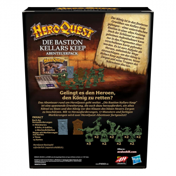 Die Bastion Kellars Keep Abenteuerpack, HeroQuest (deutsch)