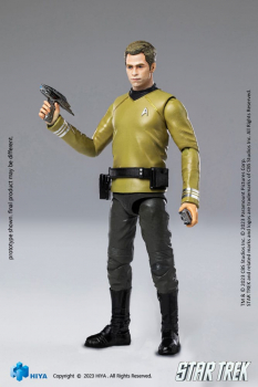 James T. Kirk Actionfigur 1:18 Exquisite Mini, Star Trek (2009), 10 cm