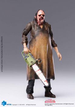 Leatherface Actionfigur 1:18 Exquisite Mini, Texas Chainsaw Massacre (2022), 12 cm