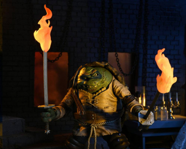 Ultimate Leonardo as The Hunchback Actionfigur, Universal Monsters x Teenage Mutant Ninja Turtles, 18 cm