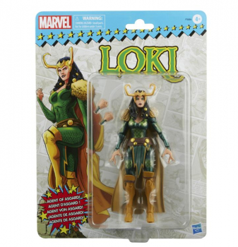 Loki (Agent of Asgard) Action Figure Marvel Legends Retro Collection, 15 cm