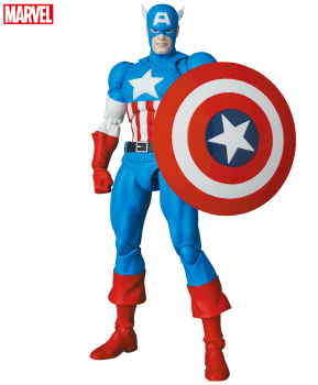 Captain America (Comic Ver.) Actionfigur MAFEX, 16 cm