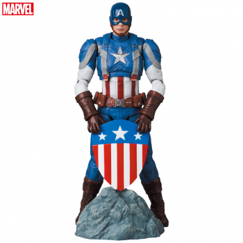 Captain America (Classic Suit) Actionfigur MAFEX, The Return of the First Avenger, 16 cm