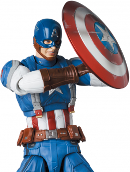 Captain America (Classic Suit) Actionfigur MAFEX, The Return of the First Avenger, 16 cm