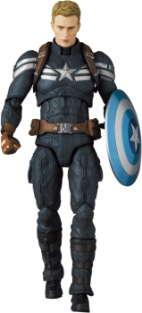 Captain America (Stealth Suit) Actionfigur MAFEX, The Return of the First Avenger, 16 cm