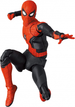 Spider-Man (Upgraded Suit) Action Figure MAFEX, Spider-Man: No Way Home, 15 cm