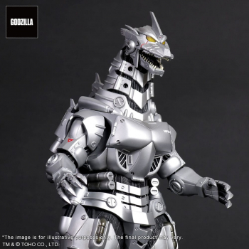 Mechagodzilla (MFS-3 Kiryu High Mobility Type) Statue TOHO Daikaiju Series, Godzilla Against Mechagodzilla (2002), 29 cm