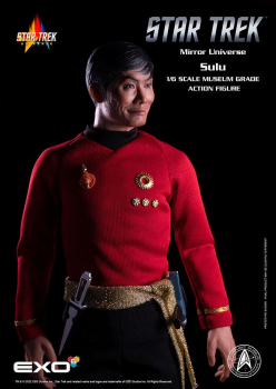 Mirror Universe Sulu Action Figure 1/6, Star Trek TOS, 28 cm