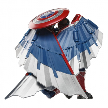 Captain America Action Figure Marvel Legends Deluxe, Captain America: Brave New World, 15 cm