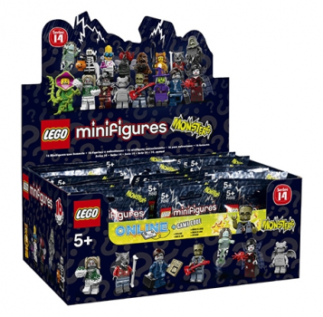 Minifiguren Serie 14 Display