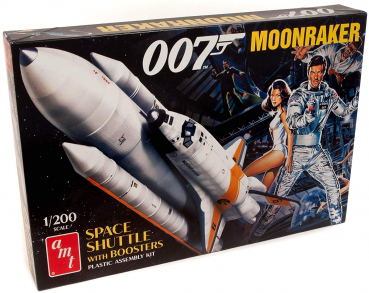 Space Shuttle Modellbausatz 1:200, James Bond 007 - Moonraker, 27 cm