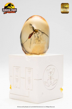 Elephant Mosquito in Amber Replica, Jurassic Park, 10 cm