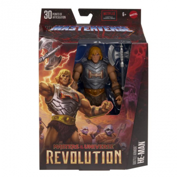 Battle Armor He-Man Action Figure Masterverse, Masters of the Universe: Revolution, 18 cm