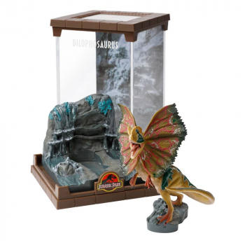 Dilophosaurus Statue Creature Collection, Jurassic Park, 18 cm