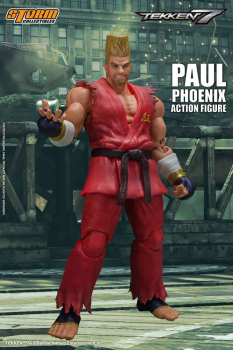 Paul Phoenix Action Figure 1/12, Tekken 7, 18 cm