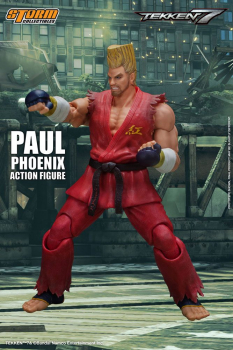 Paul Phoenix Action Figure 1/12, Tekken 7, 18 cm