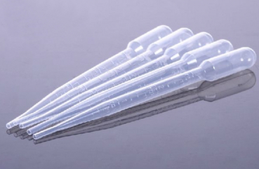 plastic pipettes