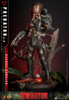 Predator 2.0 Actionfigur 1:6 Movie Masterpiece Series Deluxe Version, 34 cm
