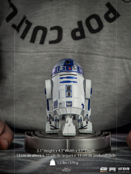 R2-D2 Statue 1:10 Art Scale, Star Wars: The Mandalorian, 13 cm