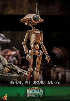 R5-D4, Pit Droid & BD-72 Action Figures 1/6 Television Masterpiece Series, Star Wars: The Mandalorian
