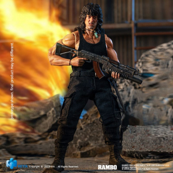 John Rambo Actionfigur 1:12 Exquisite Super Series, Rambo III, 16 cm