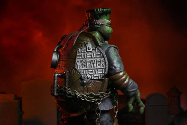 Ultimate Raphael as Frankenstein's Monster Actionfigur, Universal Monsters x Teenage Mutant Ninja Turtles, 18 cm