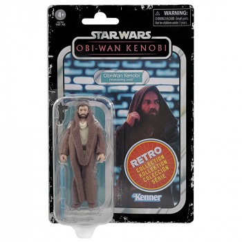 Obi-Wan Kenobi (Wandering Jedi) Action Figure Retro Collection, Star Wars: Obi-Wan Kenobi, 10 cm