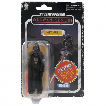 Darth Vader (The Dark Times) Action Figure Retro Collection, Star Wars: Obi-Wan Kenobi, 10 cm