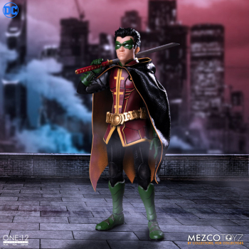 Robin Actionfigur 1:12 Mezco, DC Comics, 16 cm