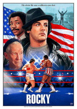 Rocky Art Print Limited Edition, 42 x 30 cm