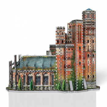 Roter Bergfried 3D-Puzzle
