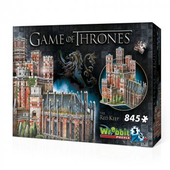 Roter Bergfried 3D-Puzzle