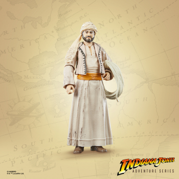 Sallah Action Figure Indiana Jones Adventure Series, Raiders of the Lost Ark, 15 cm