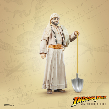 Sallah Action Figure Indiana Jones Adventure Series, Raiders of the Lost Ark, 15 cm