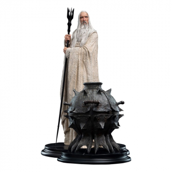 Saruman and the Fire of Orthanc Statue 1:6 Classic Series Exclusive, Der Herr der Ringe, 34 cm