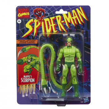 Scorpion Actionfigur Marvel Legends Retro Collection Exclusive, Spider-Man, 15 cm