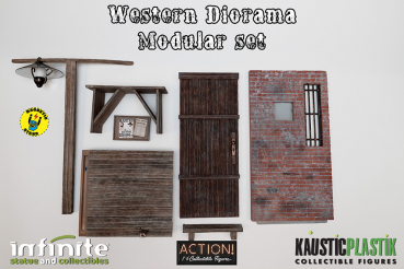 Sheriff Diorama 1:6 for Terence Hill Action Figure