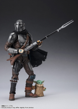 Mandalorian & Grogu Actionfigur S.H.Figuarts, Star Wars: The Mandalorian, 15 cm
