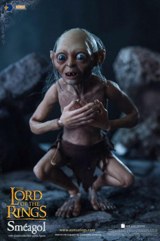 Sméagol Actionfigur 1:6, Der Herr der Ringe, 19 cm