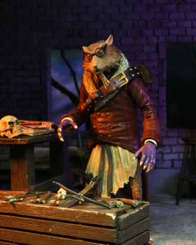 Ultimate Splinter as Van Helsing Action Figure, Universal Monsters x Teenage Mutant Ninja Turtles, 18 cm