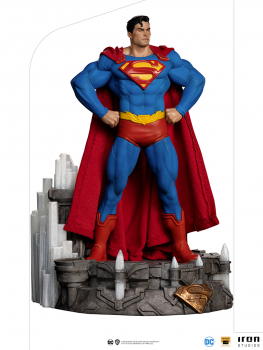 Superman Statue 1:10 Art Scale Unleashed Deluxe, DC Comics, 26 cm