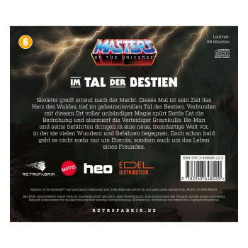 Masters of the Universe Hörspiel-CD Folge 6: Im Tal der Bestien