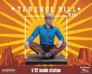 Terence Hill als Kid Statue 1:12, Zwei wie Pech und Schwefel, 9 cm